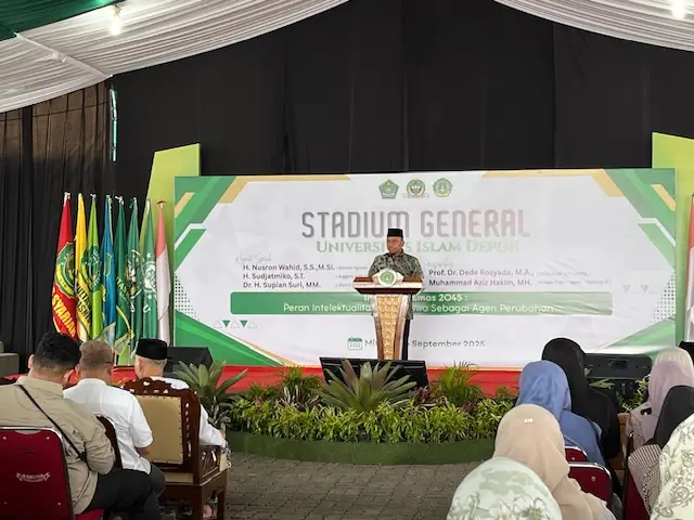 Di Hadapan Civitas Academica Universitas Islam Depok, Supian Suri Sampaikan Soal 3K Di Hadapan Civitas Academica Universitas Islam Depok, Supian Suri Sampaikan Soal 3K